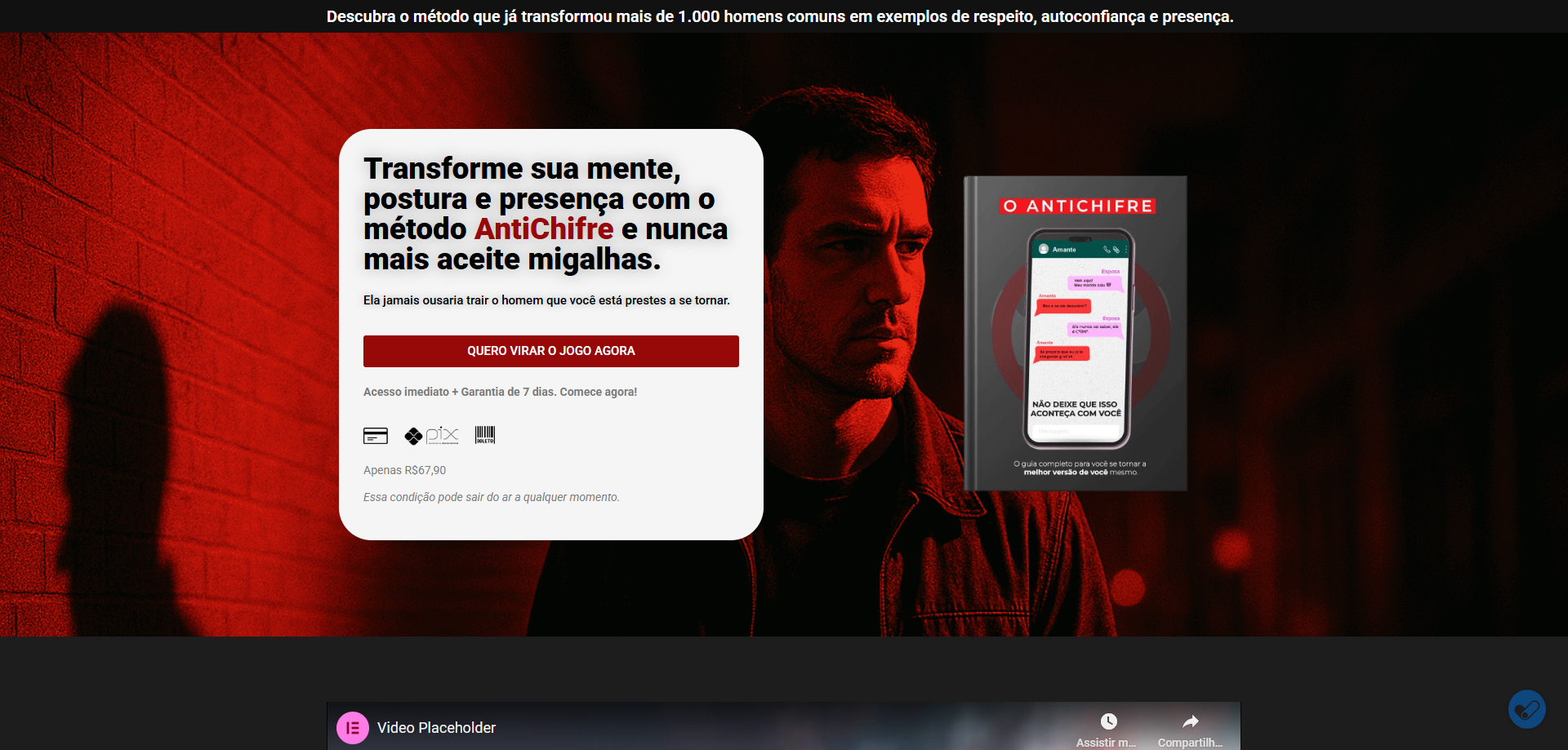 AntiChifre – Infoproduto Masculino